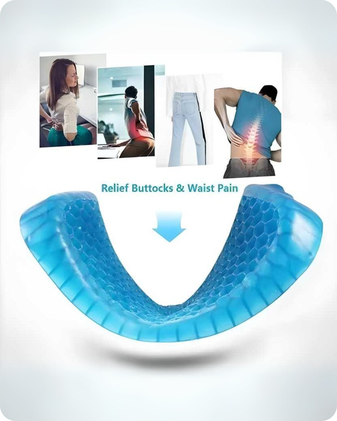New Gel Seat Ultimate Comfort Cushion: Elevate Your Sitting Experience