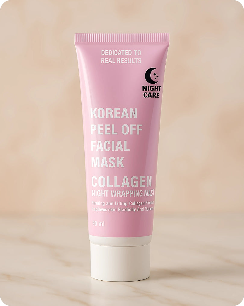 🌙 Overnight Glow Magic – Korean Collagen Night Mask (Buy 1, Get 1 FREE) ✨
