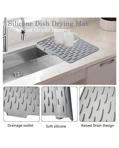 MacMonte™ SmartDry Silicone Dish Drying Mat