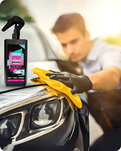 🚗✨ Showroom Shine 3-in-1 Car Care Kit – Foam Cleaner + Coating Spray (200ml Combo)