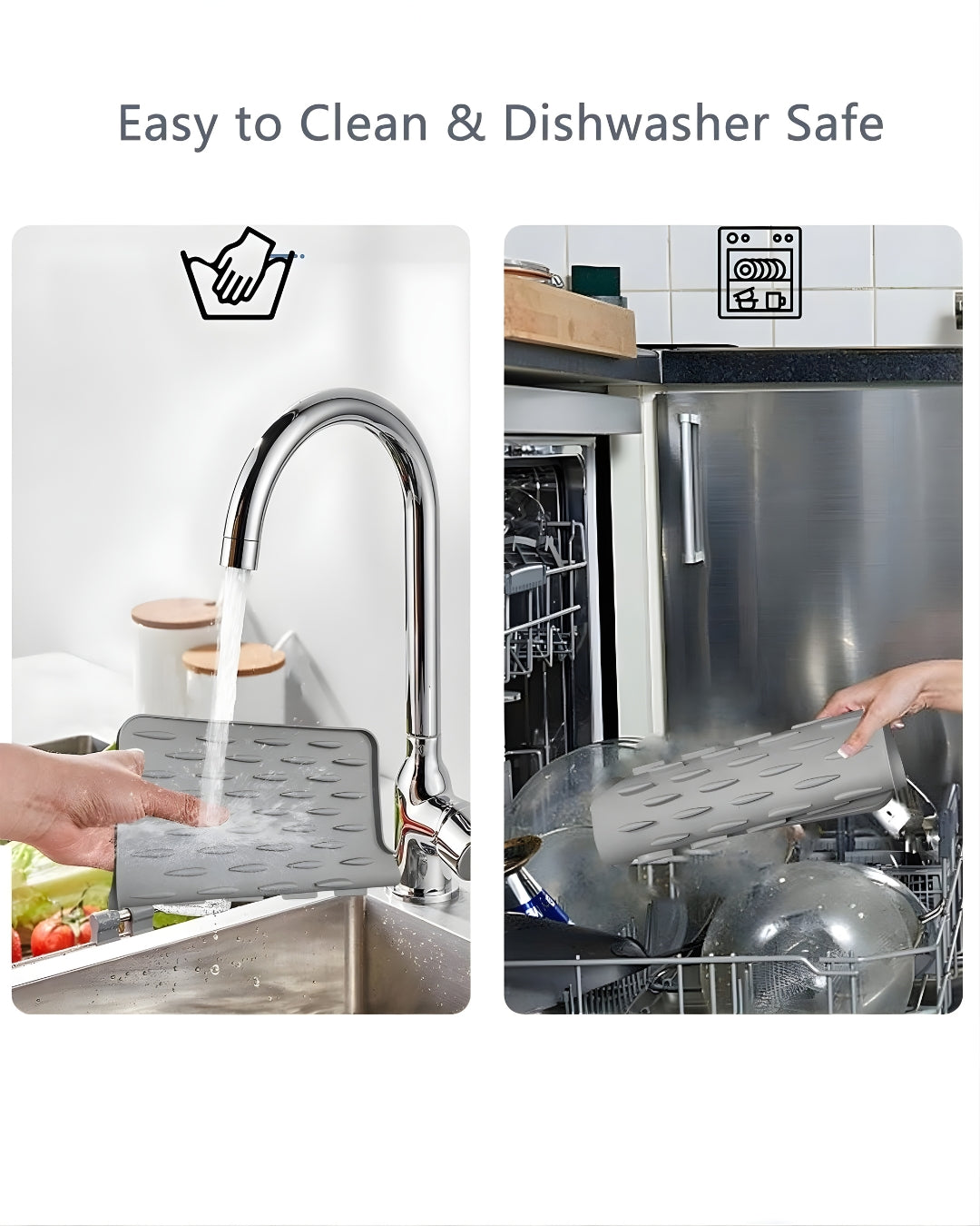 MacMonte™ SmartDry Silicone Dish Drying Mat