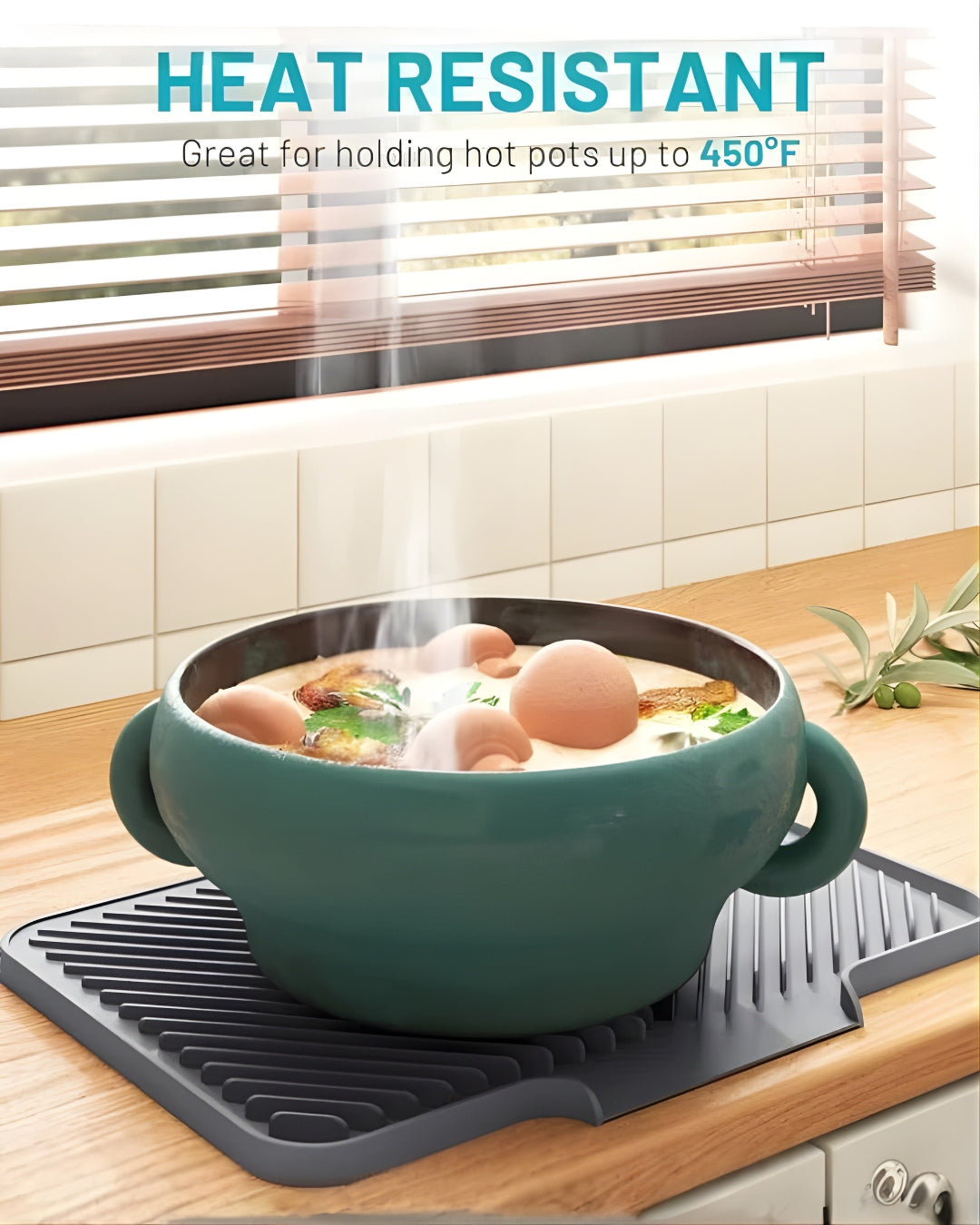 MacMonte™ SmartDry Silicone Dish Drying Mat