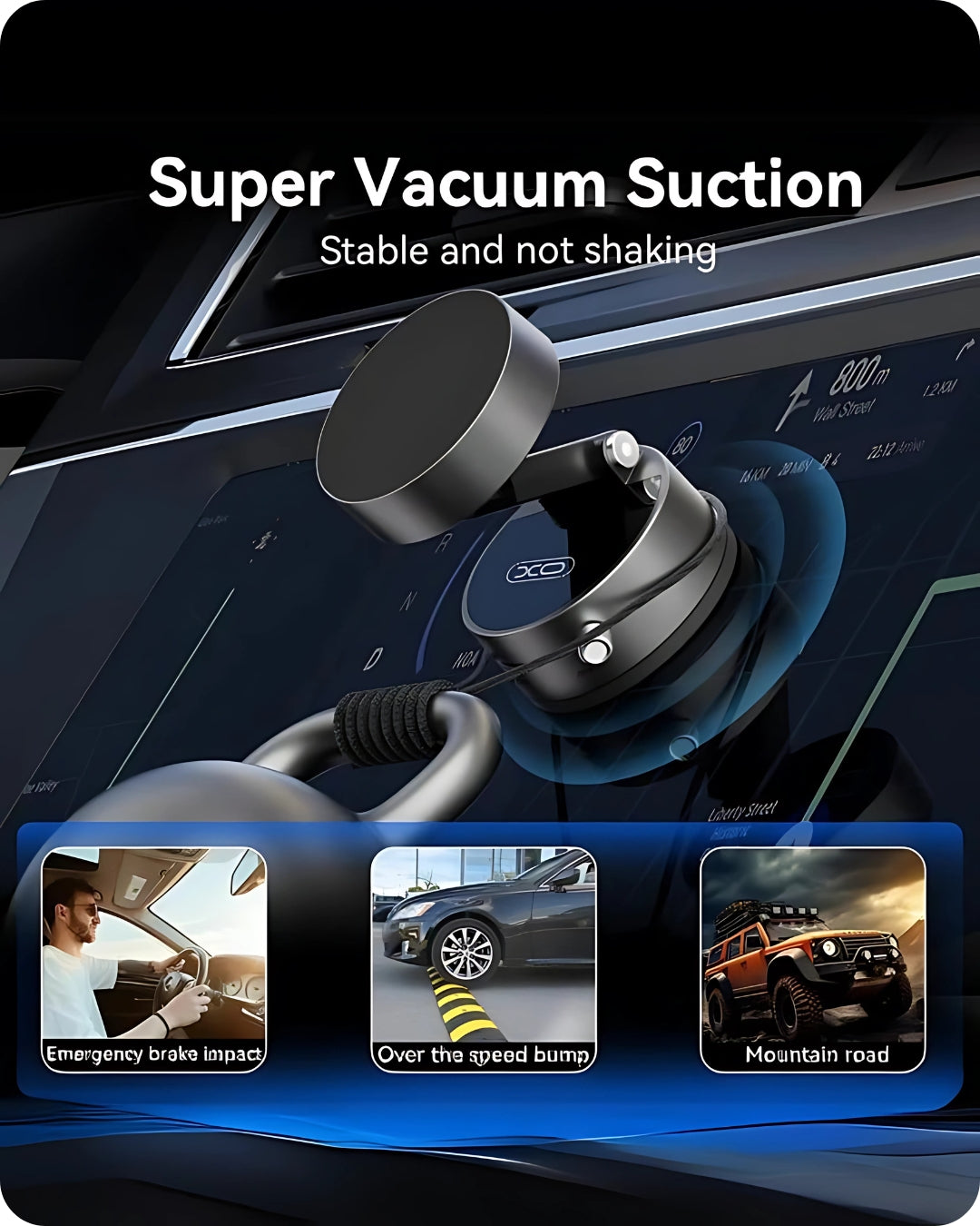 🚗📌 Stick & Grip – The Ultimate Magnetic Phone Holder!