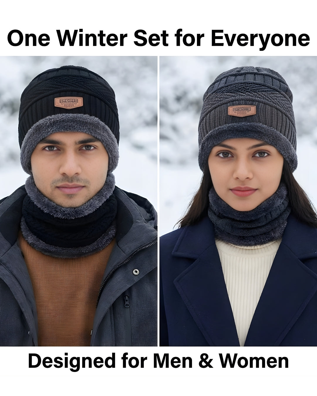 MacMonte™ Winter Shield Beanie Set