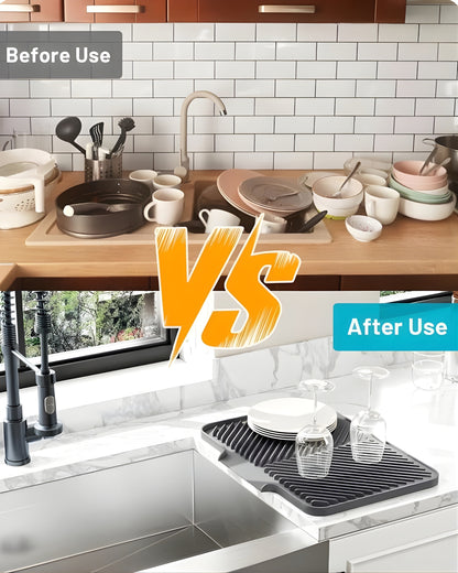 MacMonte™ SmartDry Silicone Dish Drying Mat