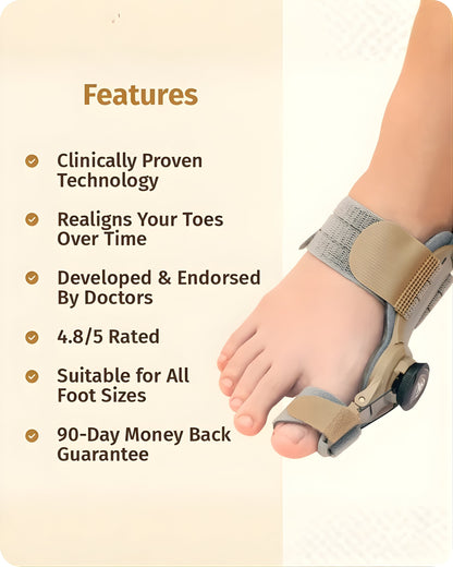 MacMonte™ | Toe Corrector for Natural Alignment