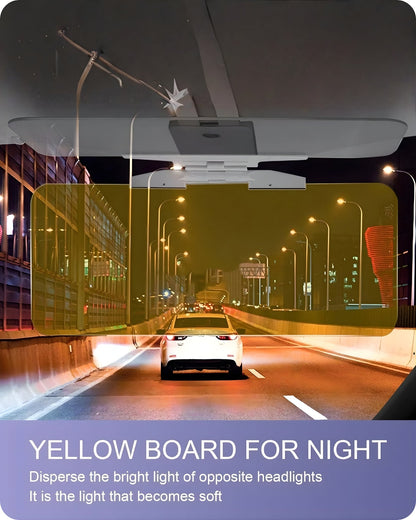AutoShield Vision Pro – Anti-Glare Day & Night Car Visor