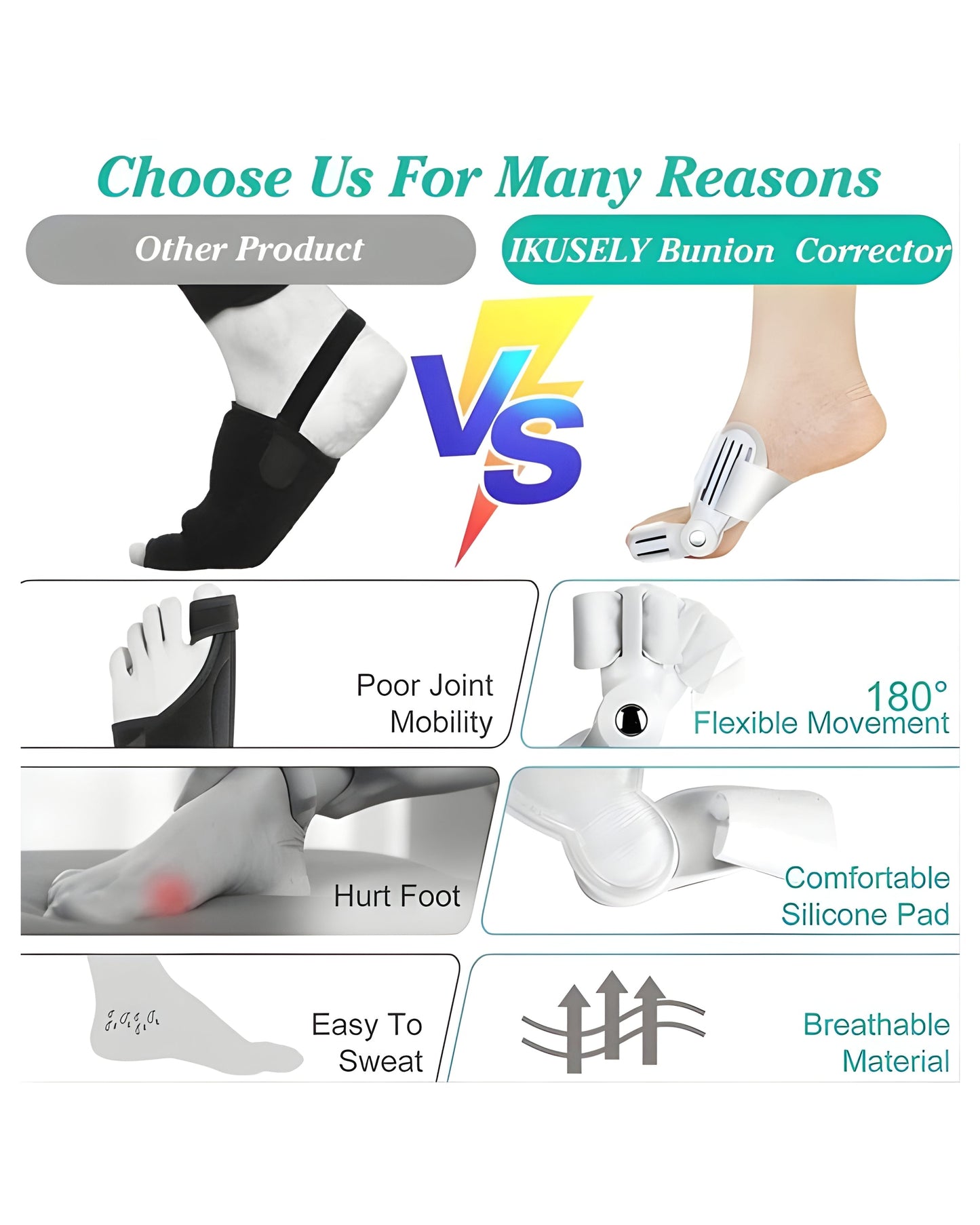 MacMonte™ | Toe Corrector for Natural Alignment