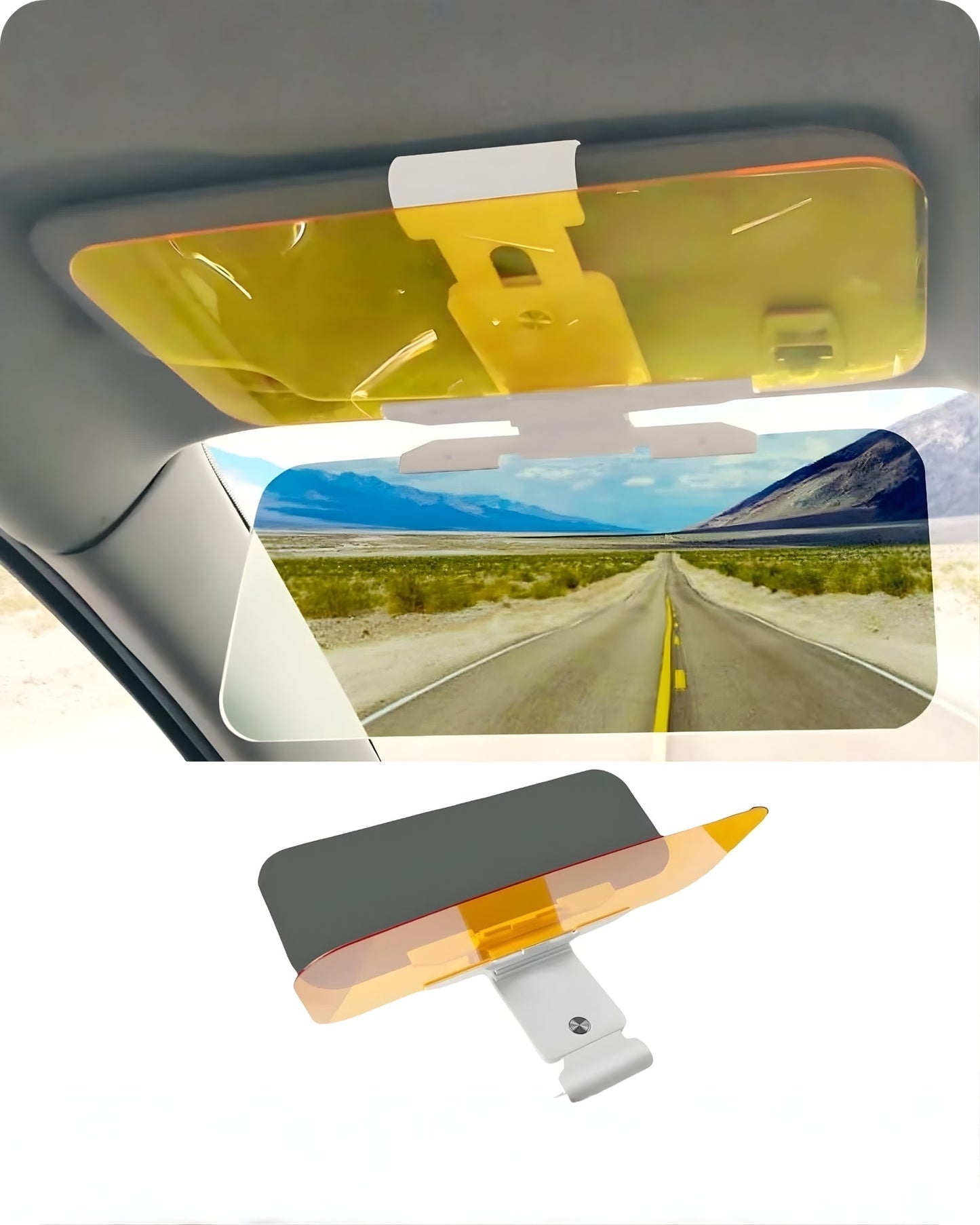 AutoShield Vision Pro – Anti-Glare Day & Night Car Visor