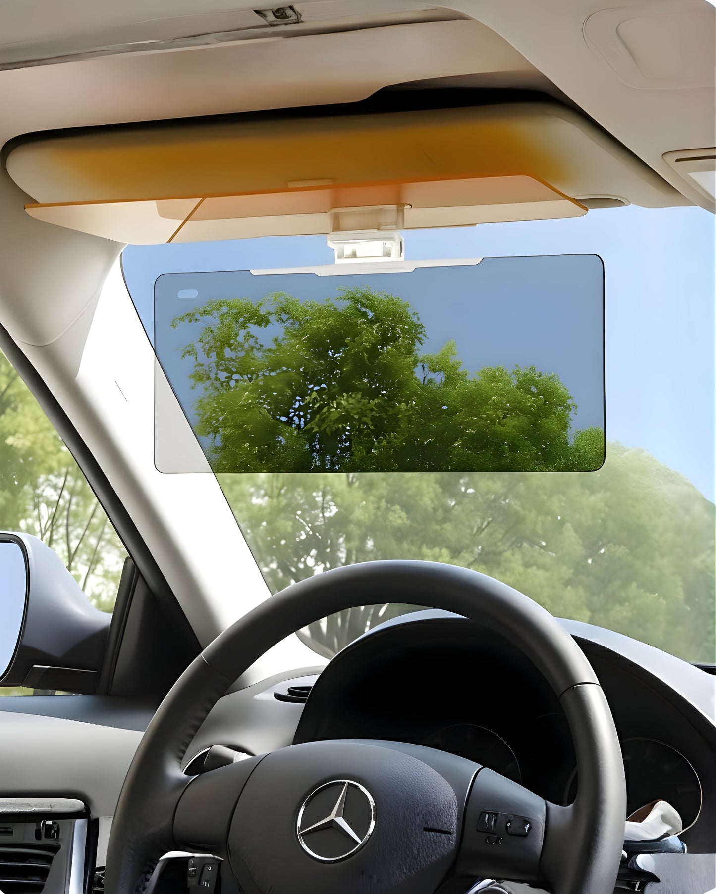 AutoShield Vision Pro – Anti-Glare Day & Night Car Visor