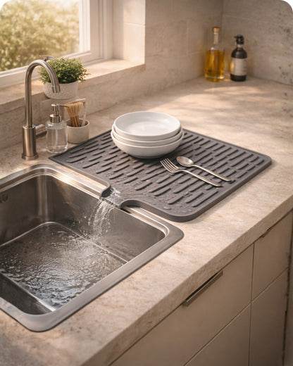 MacMonte™ SmartDry Silicone Dish Drying Mat