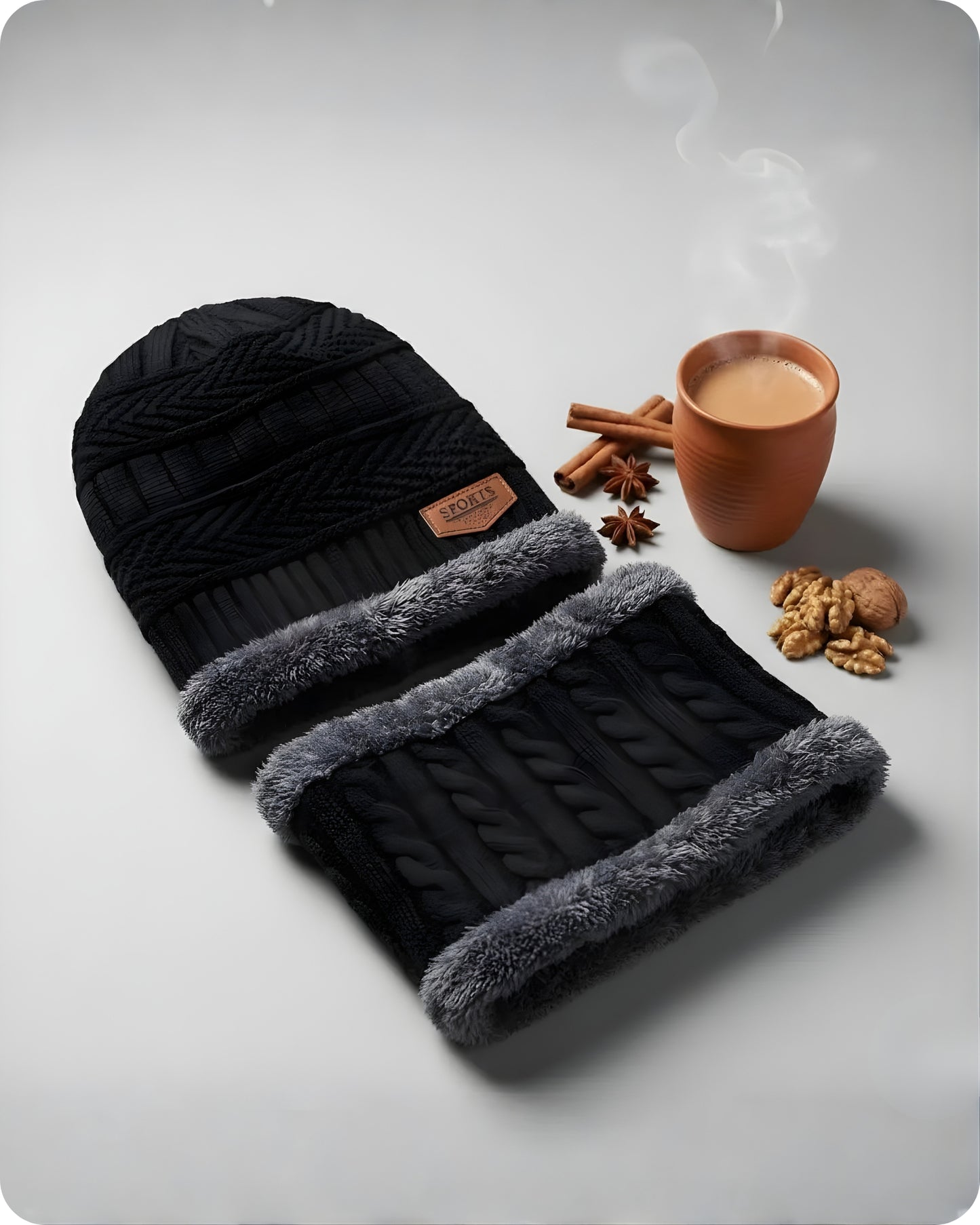 MacMonte™ Winter Shield Beanie Set